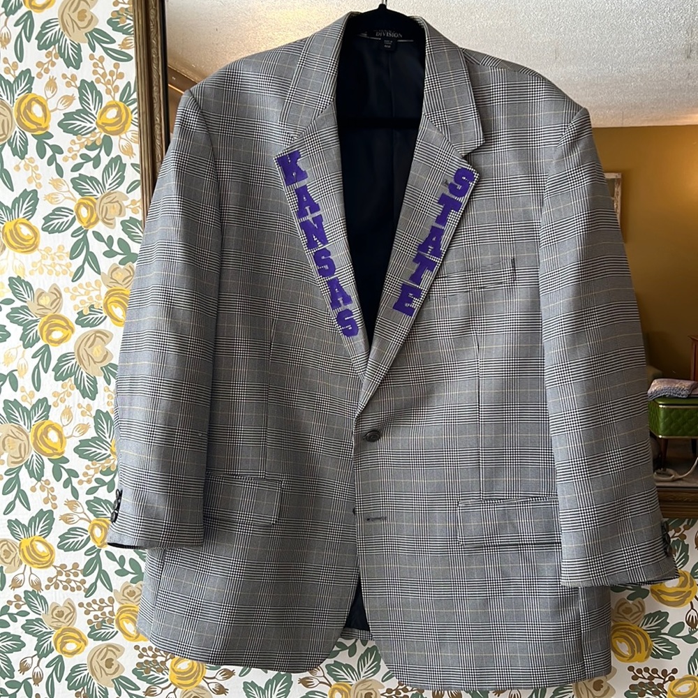 Handmade Kansas State Suit Jacket